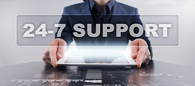 24/7 availability
