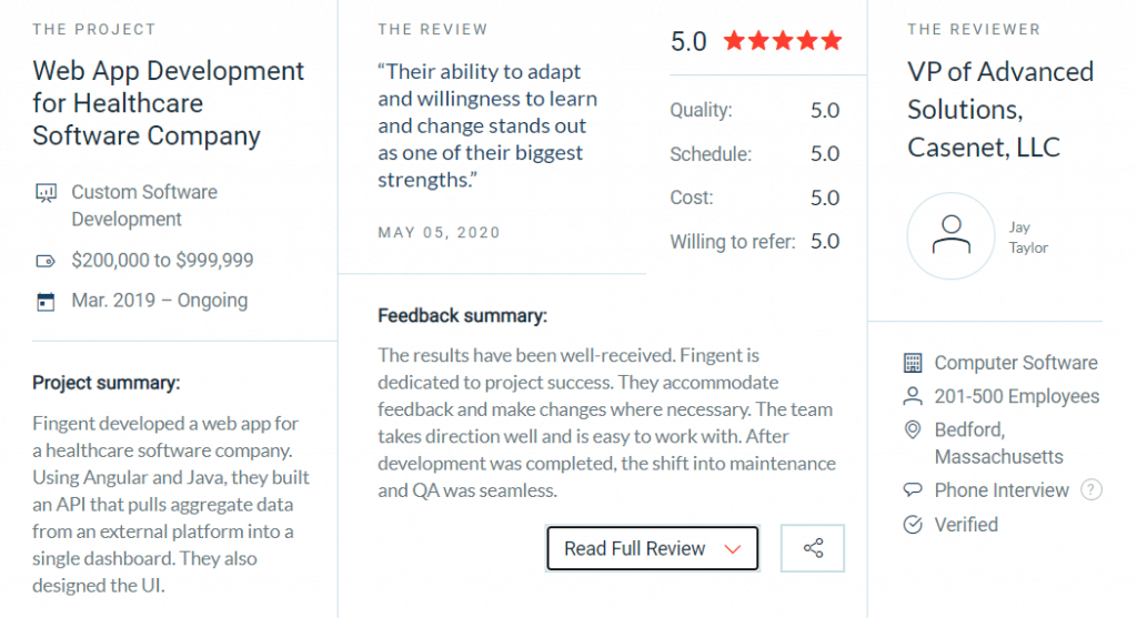 Review_Fingent